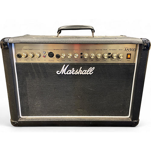 Marshall Used Marshall AS50D 50W 2X8 Acoustic Guitar Combo Amp