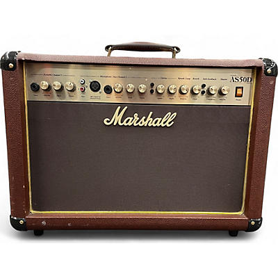 Marshall Used Marshall AS50D 50W 2X8 Acoustic Guitar Combo Amp