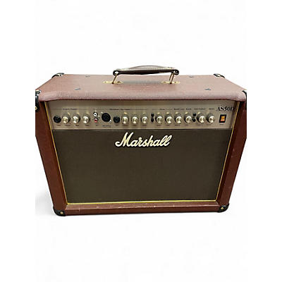Used Marshall AS50D 50W 2X8 Acoustic Guitar Combo Amp