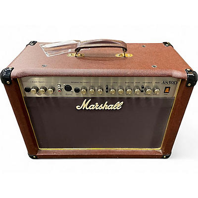 Used Marshall AS50D 50W 2X8 Acoustic Guitar Combo Amp