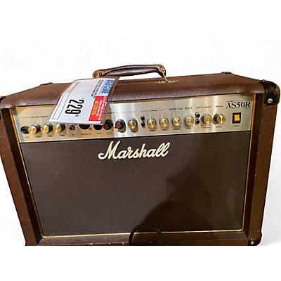 Used Marshall AS50D 50W 2X8 Acoustic Guitar Combo Amp