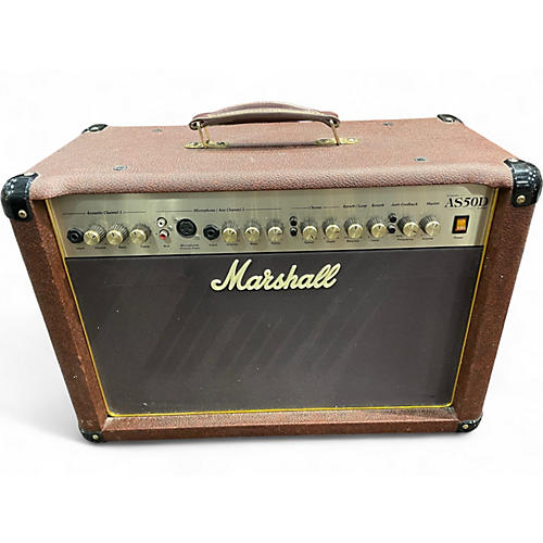 Used Marshall AS50D 50W 2X8 Acoustic Guitar Combo Amp
