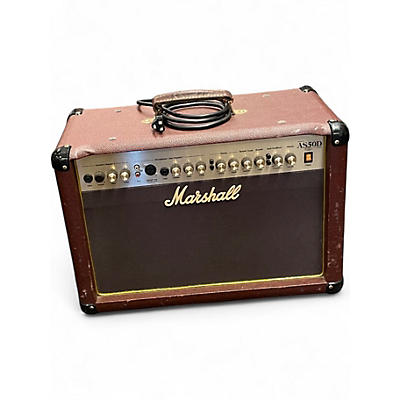 Used Marshall AS50D 50W 2X8 Acoustic Guitar Combo Amp