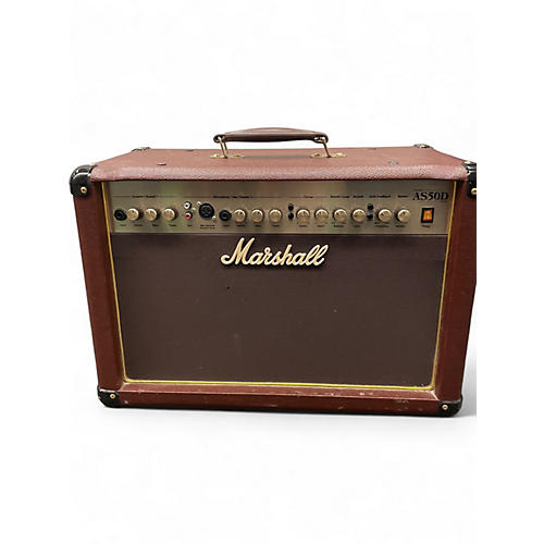 Used Marshall AS50D 50W 2X8 Acoustic Guitar Combo Amp