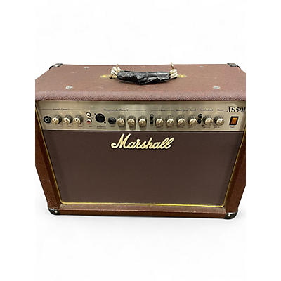 Used Marshall AS50D 50W 2X8 Acoustic Guitar Combo Amp