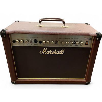 Used Marshall AS50D 50W 2X8 Acoustic Guitar Combo Amp