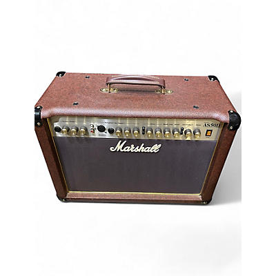 Used Marshall AS50D 50W 2X8 Acoustic Guitar Combo Amp
