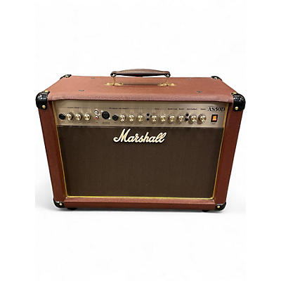 Used Marshall AS50D 50W 2X8 Acoustic Guitar Combo Amp
