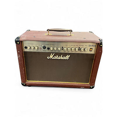 Used Marshall AS50D 50W 2X8 Acoustic Guitar Combo Amp