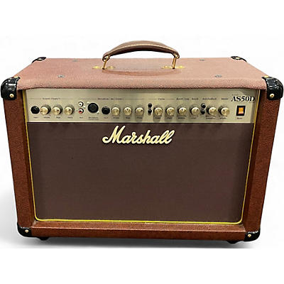 Used Marshall AS50D 50W 2X8 Acoustic Guitar Combo Amp