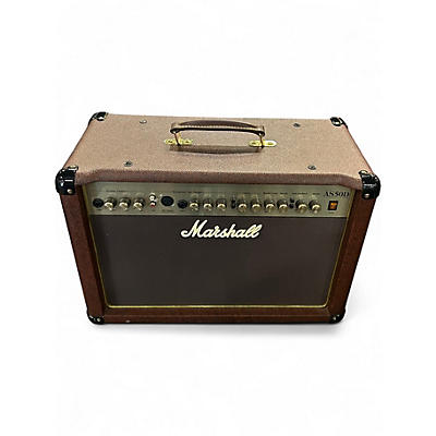Used Marshall AS50D 50W 2X8 Acoustic Guitar Combo Amp