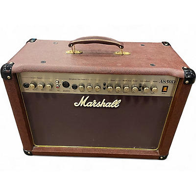 Used Marshall AS50D 50W 2X8 Acoustic Guitar Combo Amp