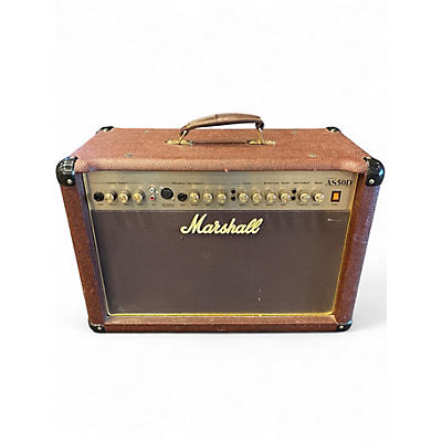 Used Marshall AS50D 50W 2X8 Acoustic Guitar Combo Amp