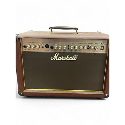 Used Marshall AS50D 50W 2X8 Acoustic Guitar Combo Amp