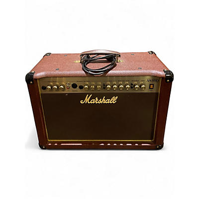 Used Marshall AS50D 50W 2X8 Acoustic Guitar Combo Amp