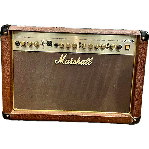 Marshall Used Marshall AS50R 50W 2X8 Acoustic Guitar Combo Amp