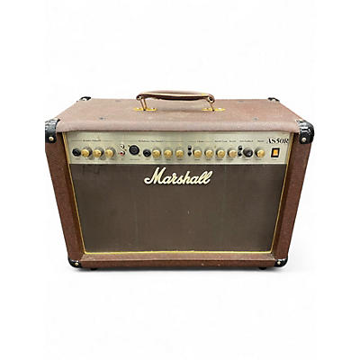 Used Marshall AS50R 50W 2X8 Acoustic Guitar Combo Amp