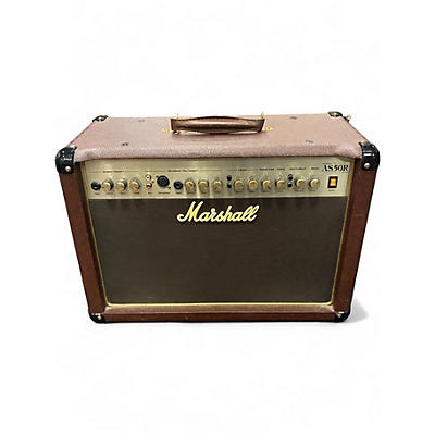 Used Marshall AS50R 50W 2X8 Acoustic Guitar Combo Amp