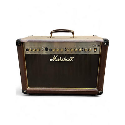 Used Marshall AS50R 50W 2X8 Acoustic Guitar Combo Amp