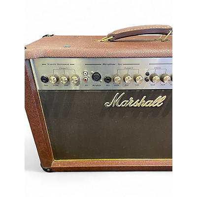 Used Marshall AS50R 50W 2X8 Acoustic Guitar Combo Amp