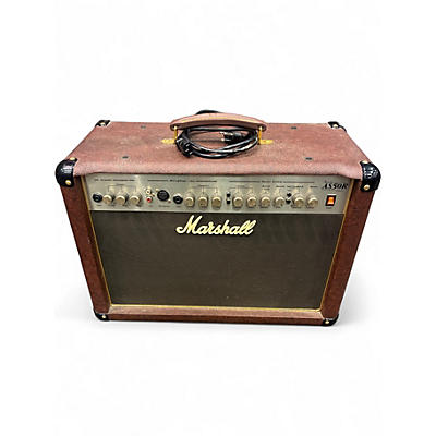 Used Marshall AS50R 50W 2X8 Acoustic Guitar Combo Amp