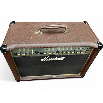 Used Marshall AS50R 50W 2X8 Acoustic Guitar Combo Amp