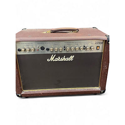 Used Marshall AS50R 50W 2X8 Acoustic Guitar Combo Amp