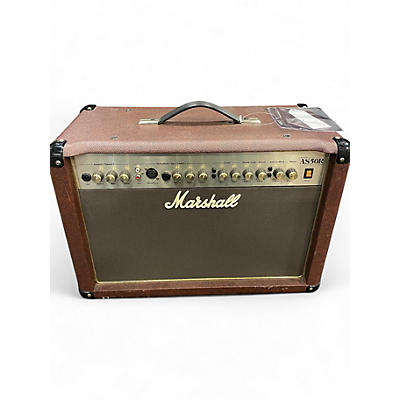 Used Marshall AS50R 50W 2X8 Acoustic Guitar Combo Amp