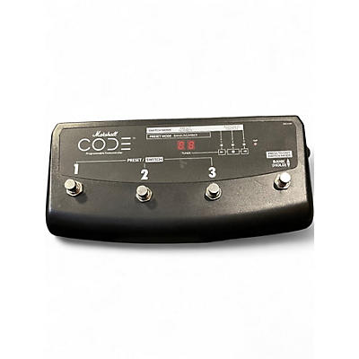 Used Marshall CODE 3 Button Footswitch Pedal