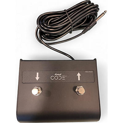 Used Marshall CODE FOOTSWITCH Pedal