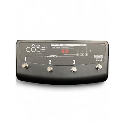 Used Marshall CODE PROGRAMMABLE FOOTSWITCH Footswitch