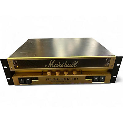 Used Marshall EL34 100/100 Dual Monobloc Guitar Power Amp