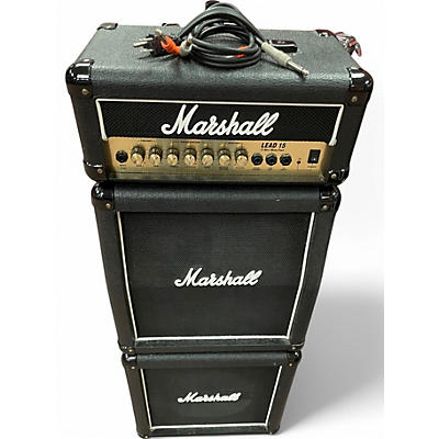 Used Marshall Lead 15 Micro Stack Guitar Stack