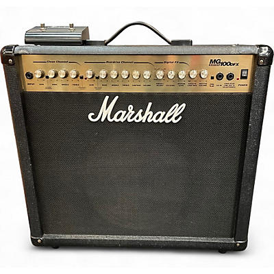 Used Marshall MG100DFX 100W Guitar Combo Amp