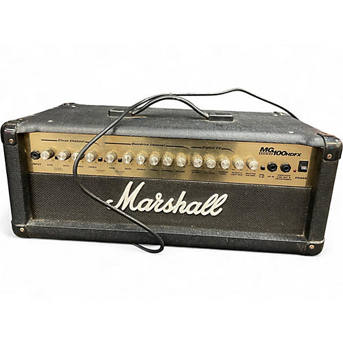 Used Marshall MG100HDFX 100W Solid State Guitar Amp Head