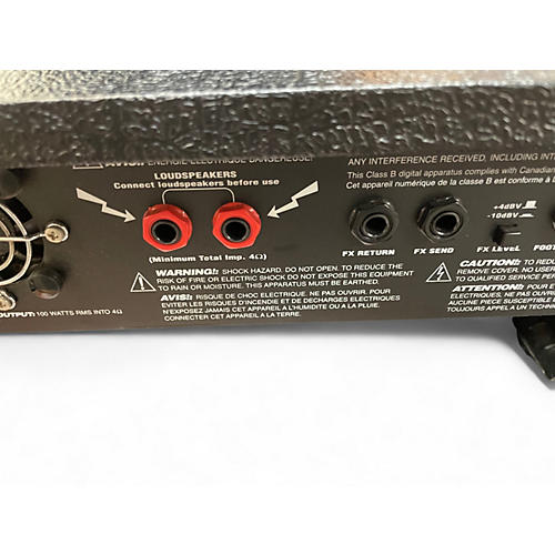 Used Marshall MG100HDFX 100W Solid State Guitar Amp Head