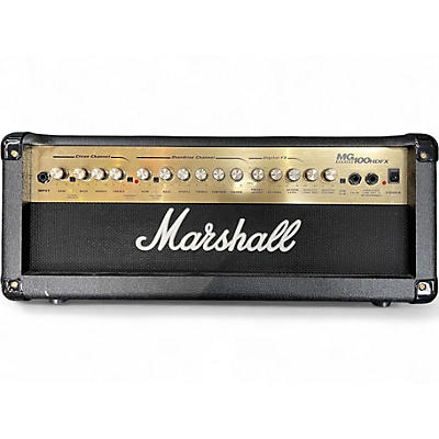 Used Marshall MG100HDFX 100W Solid State Guitar Amp Head