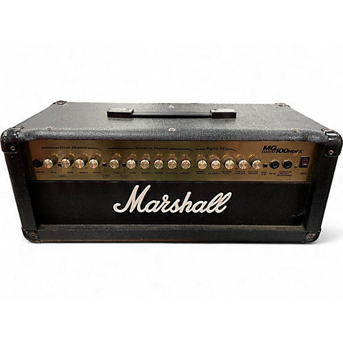 Used Marshall MG100HDFX 100W Solid State Guitar Amp Head