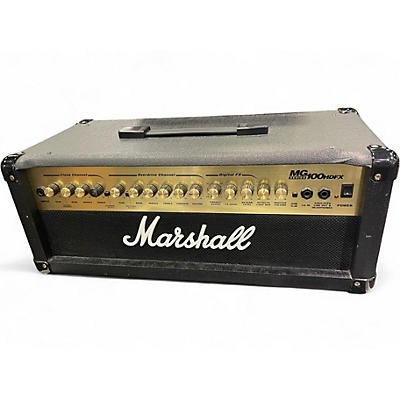 Used Marshall MG100HDFX 100W Solid State Guitar Amp Head