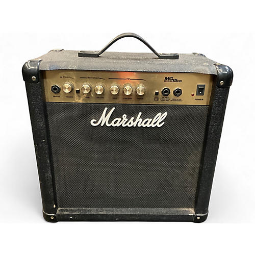 Used Marshall MG15CDR 15W 1X8 Guitar Combo Amp