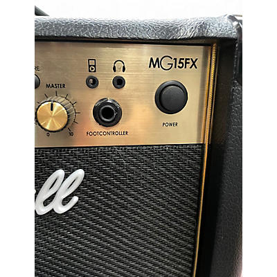 Used Marshall MG15FX 1X8 15W Guitar Combo Amp