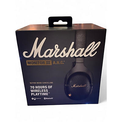 Used Marshall Monitor 3 Headphones
