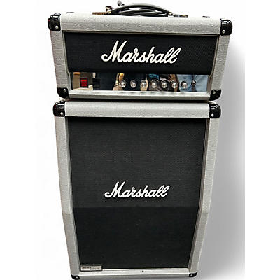 Used Marshall SILVER JUBILEE 2536A 2X12 VERTICAL SLANT  Guitar Cabinet