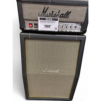 Used Marshall SILVER JUBILEE MODEL 2525H HEAD WITH CAB Guitar Stack