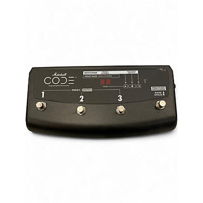 Used Marshall code footswitch Footswitch