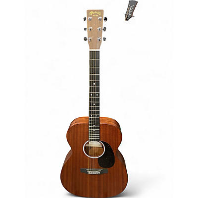 Used Martin 000-10E Dark Mahogany Acoustic Electric Guitar