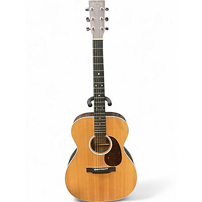 Used Martin 000-13E Worn Natural Acoustic Electric Guitar