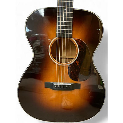 Used Martin 000-18 Custom 2 Tone Sunburst Acoustic Guitar