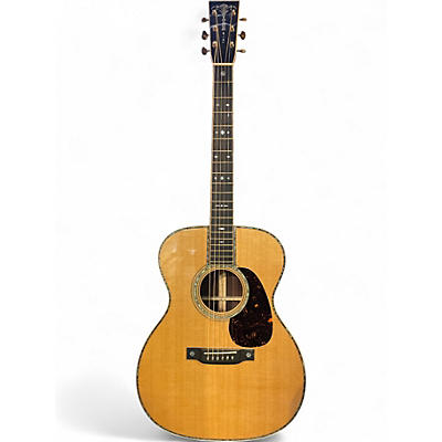 Used Martin 000-42 Modern Deluxe Natural Acoustic Electric Guitar