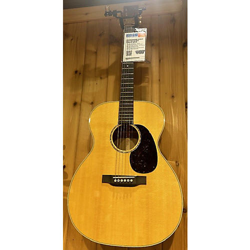 Martin Used Martin 000 GERMAN WHITE OAK Natural Acoustic Guitar Natural